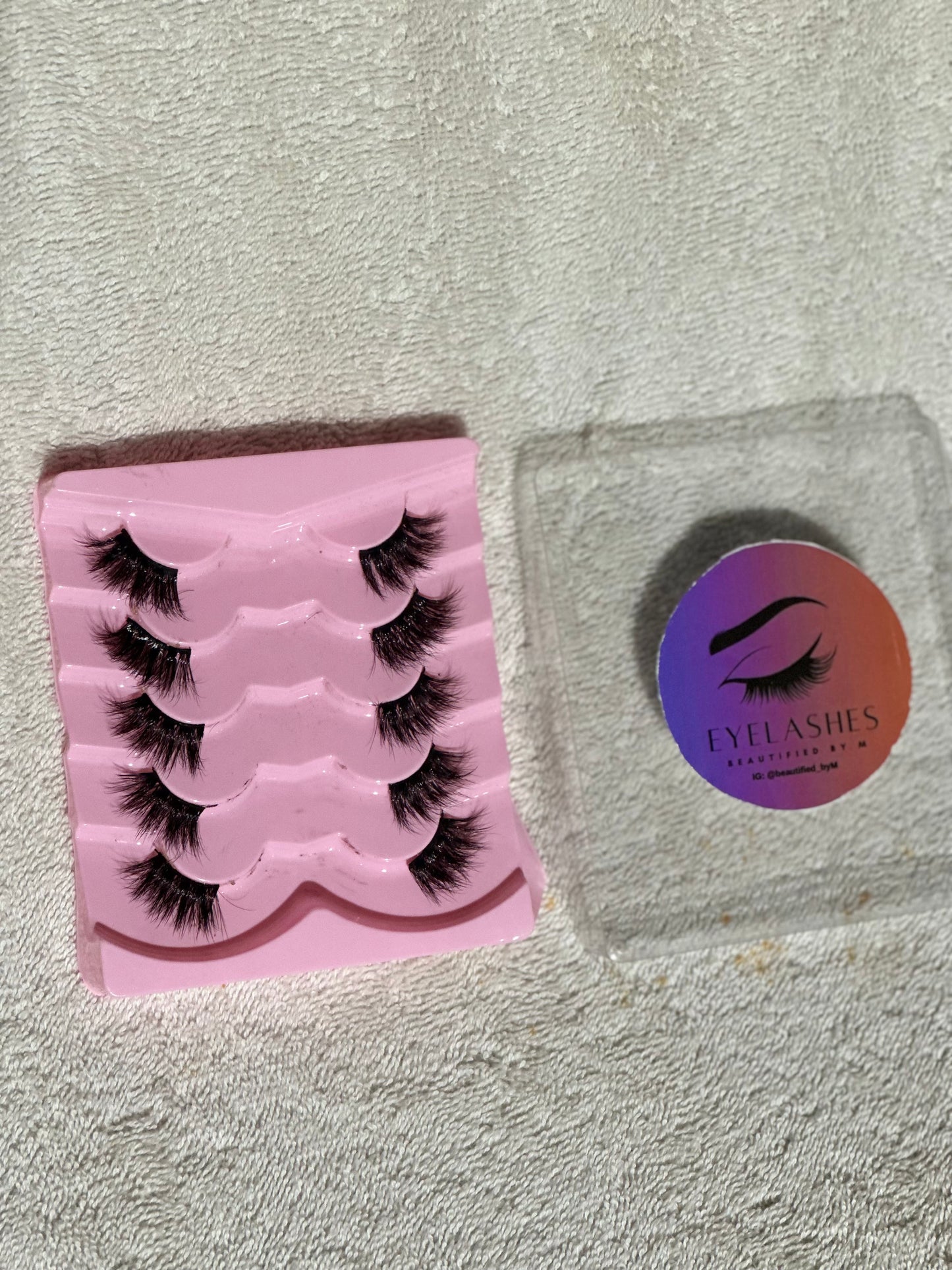 BM12: Premium Cat Eye Lashes 5 Pairs Golden edition