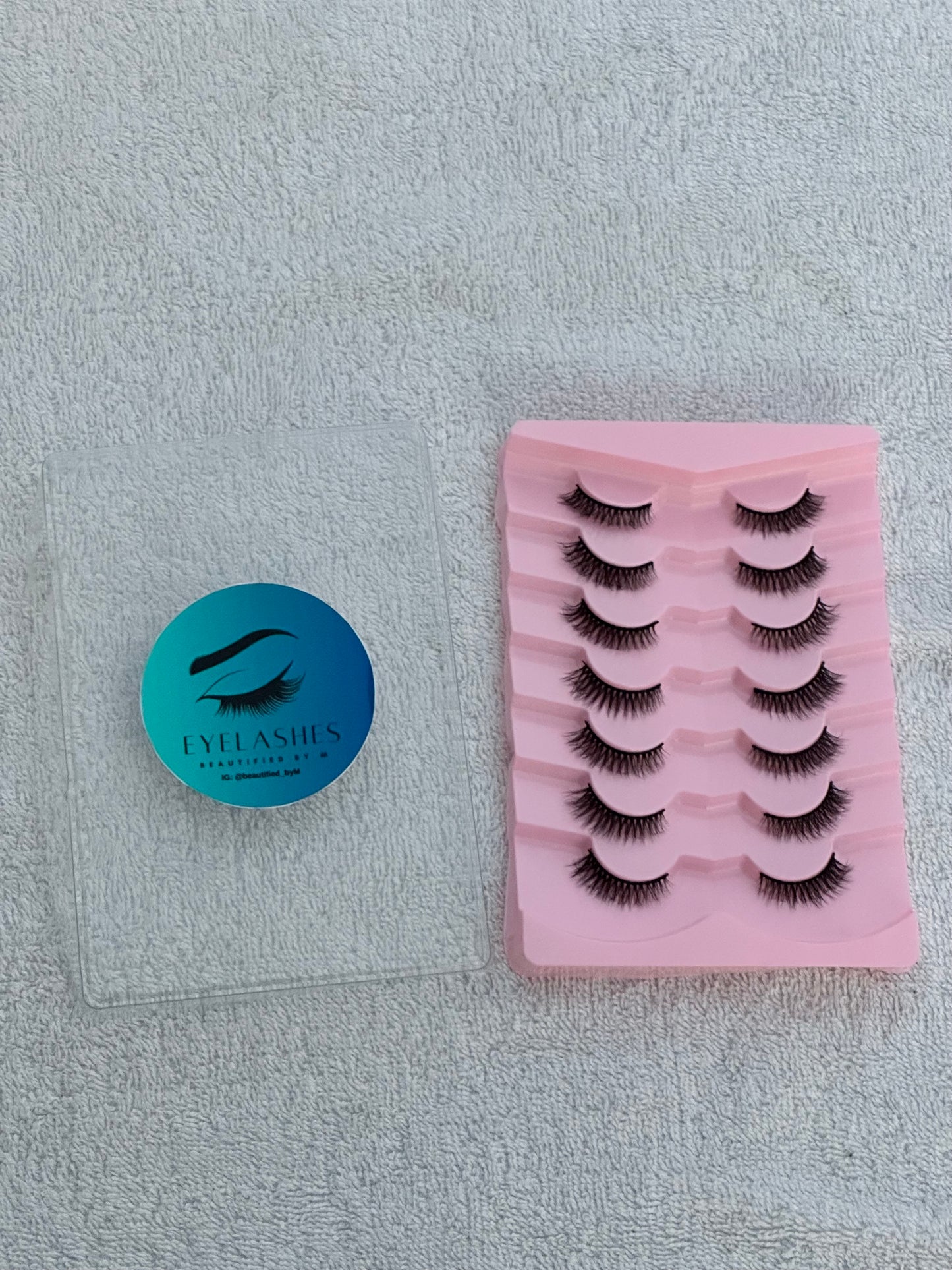 Natural Curly & Dense Eye Lashes 7 Pairs