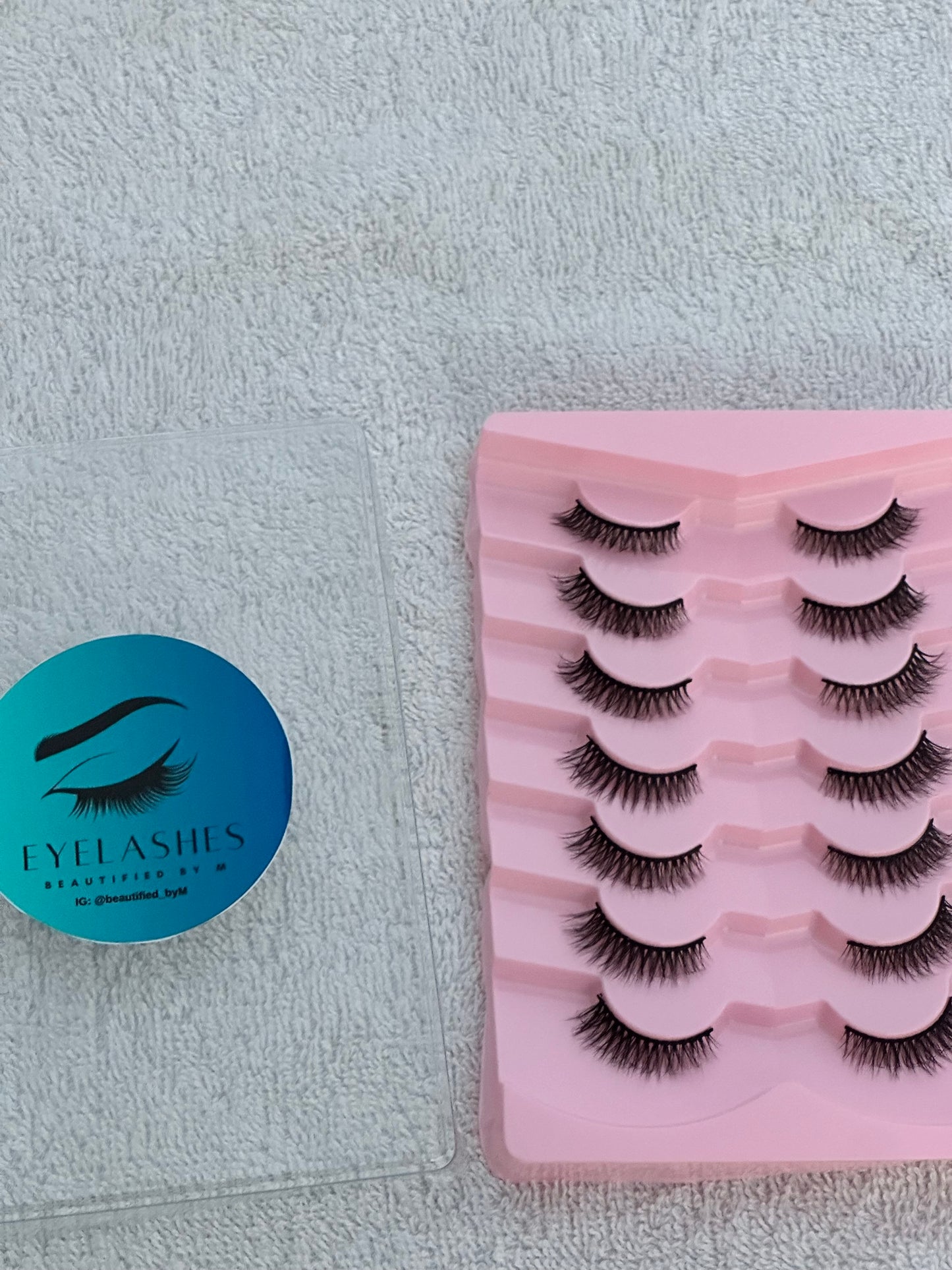 Natural Curly & Dense Eye Lashes 7 Pairs
