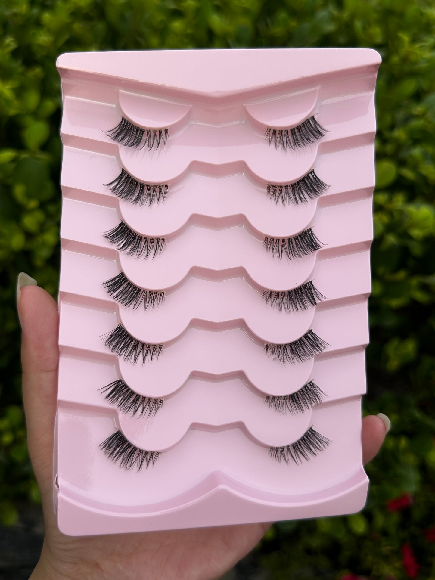 BM12F: Semi-Half Cluster Lashes Super Minimal 7 Pairs