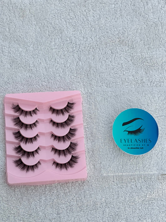 BM005: Fluffy Soft Dramatic Eyelashes 5 Pairs