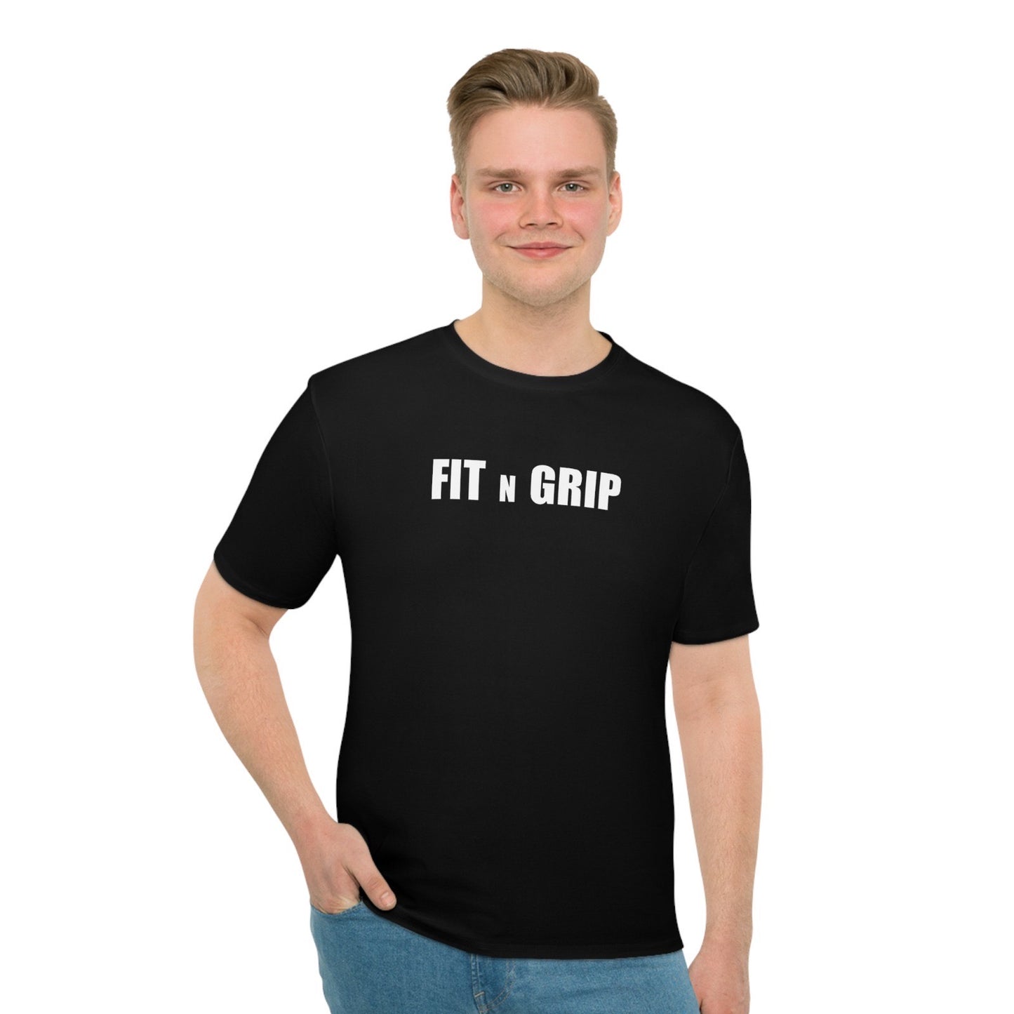 Premium FitnGrip Performance T-Shirt for Men