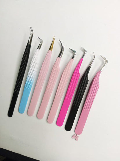LM: Lash Tweezers:Premium Eyelashes tweezers