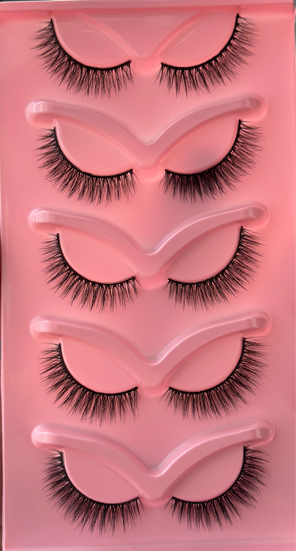 BM08: Fluffy and Natural look Cat Eye Lashes( Suitable for All eyes)