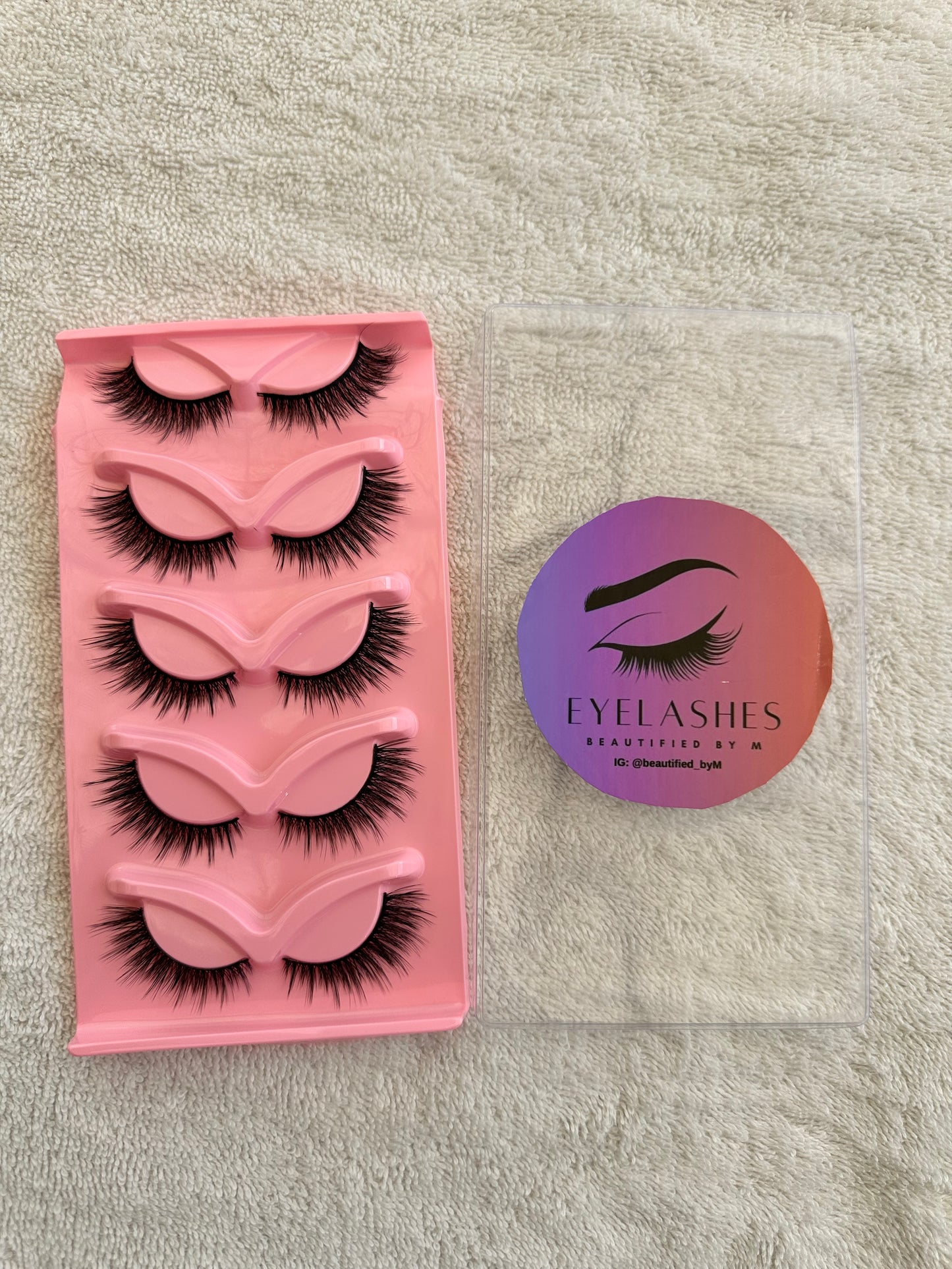 BM05: Fluffy Full Strip False Lashes 5 Pairs