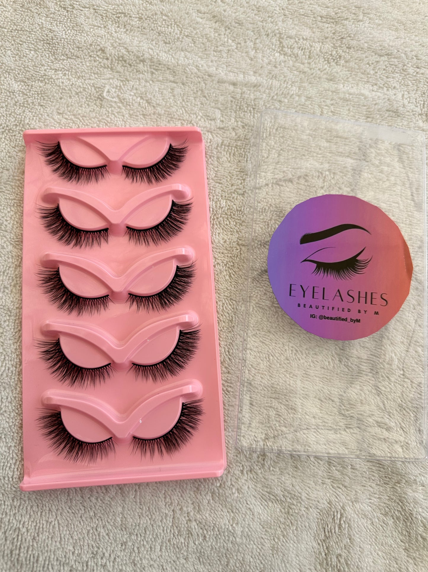 BM05: Fluffy Full Strip False Lashes 5 Pairs