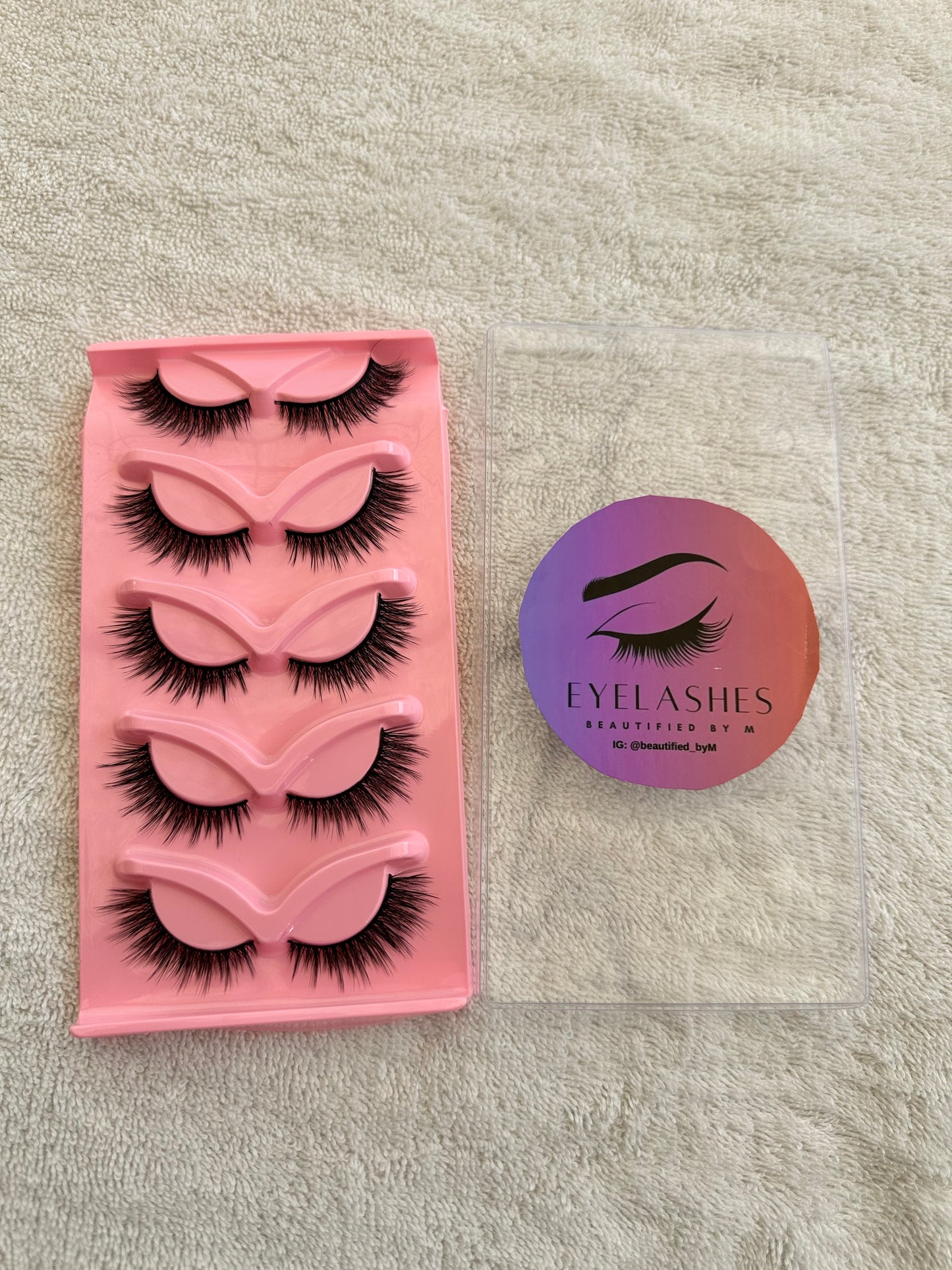 BM05: Fluffy Full Strip False Lashes 5 Pairs