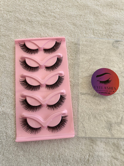 BM90: Bridezilla Full Glam Bridal Lashes 5 Pieces