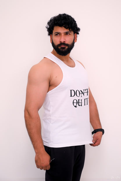 Premium Tanktop: DONT QUIT