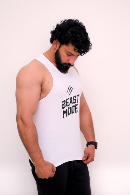 Premium Tanktop for Men: "Beast Mode"