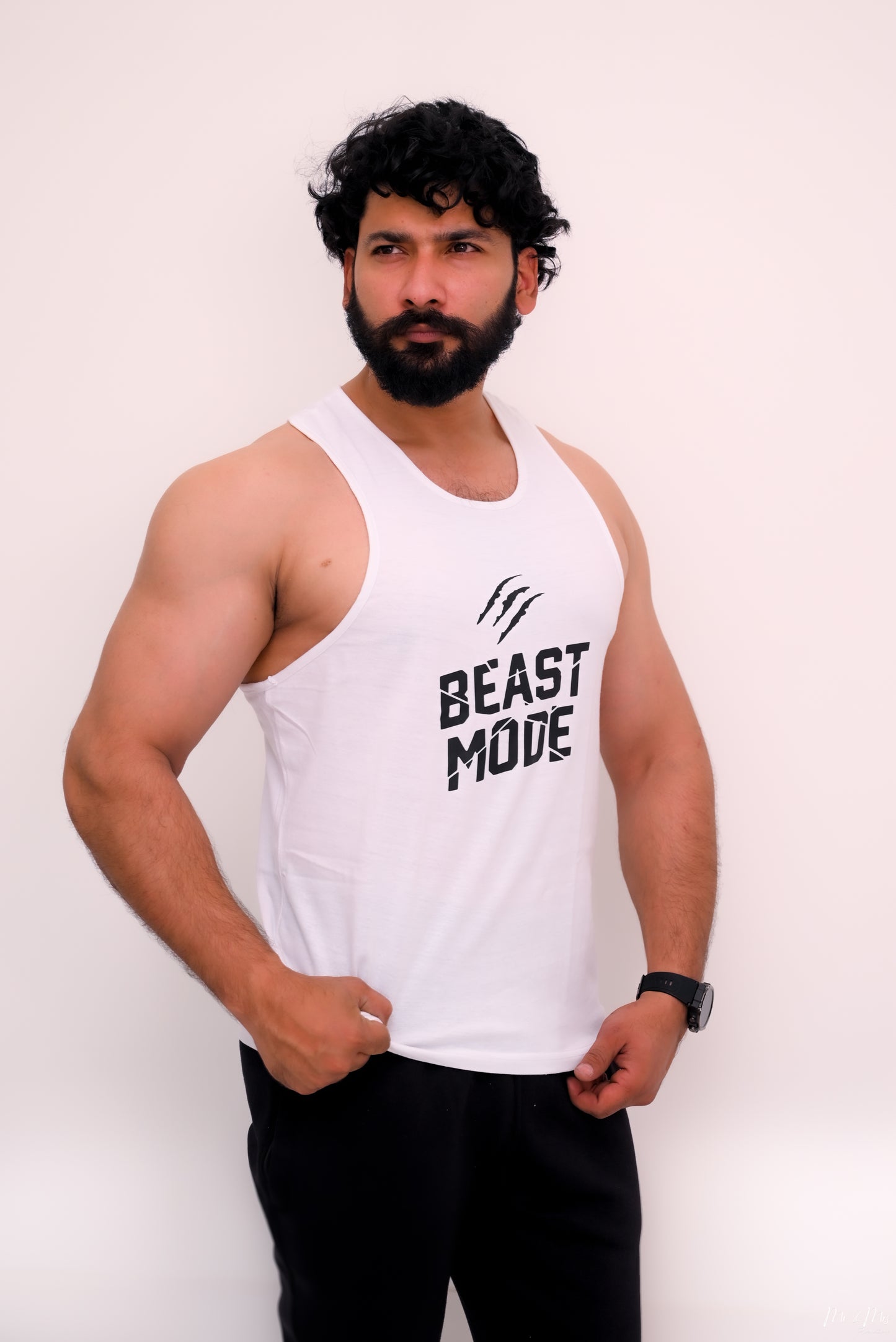 Premium Tanktop for Men: "Beast Mode"