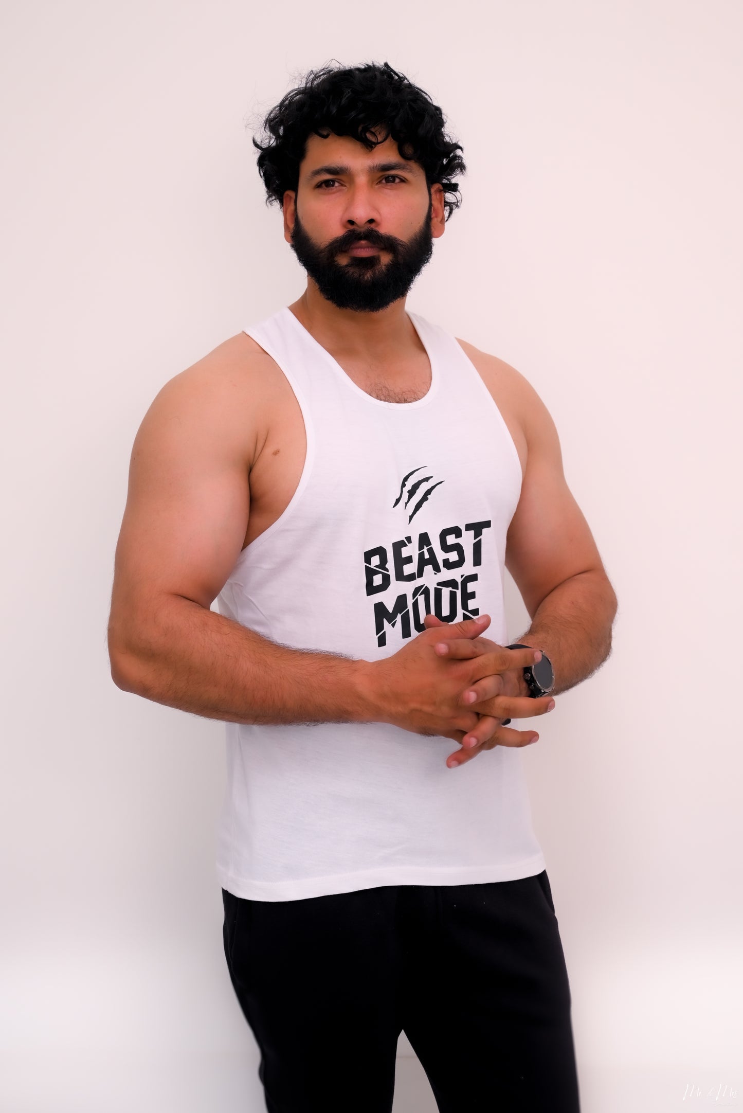 Premium Tanktop for Men: "Beast Mode"