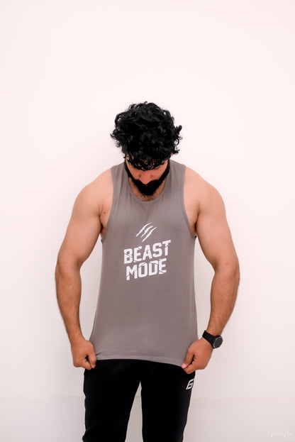 Premium Tanktop for Men: "Beast Mode"