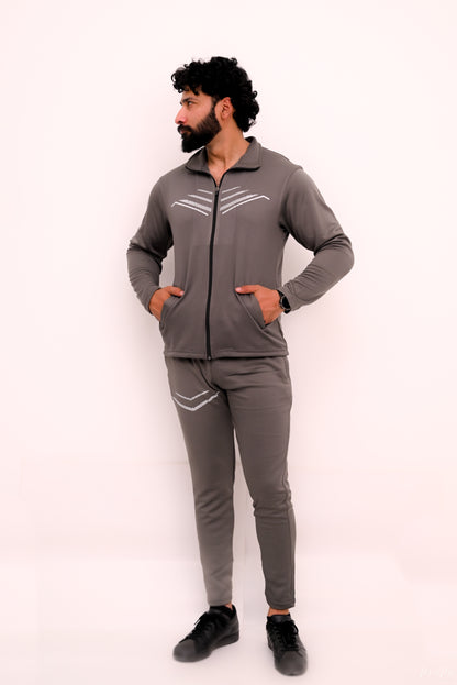 Premium Arrow design Tracksuits: Black, Navy Blue, Grey