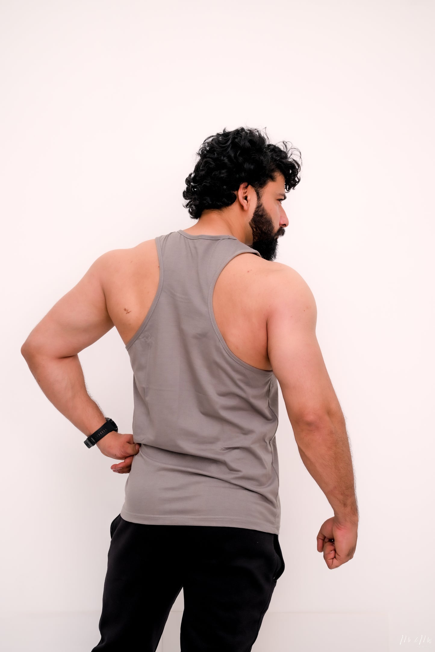 Sleek and Stylish basic Logo Tank Top for Men