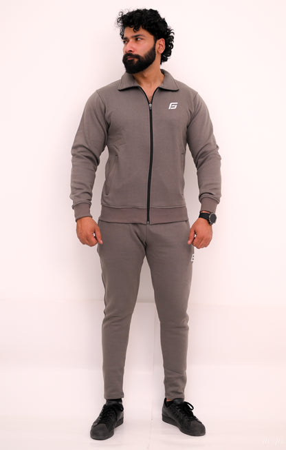 Premium Tracksuit- Charcoal Grey