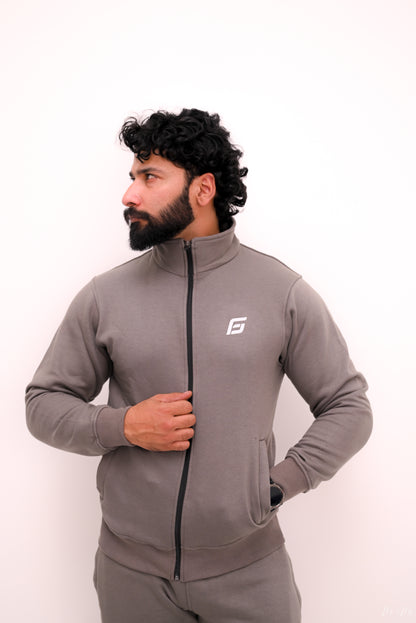 Premium Tracksuit- Charcoal Grey