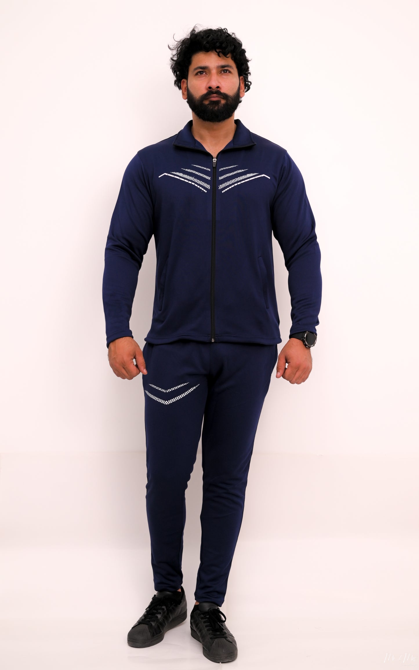 Premium Arrow design Tracksuits: Black, Navy Blue, Grey