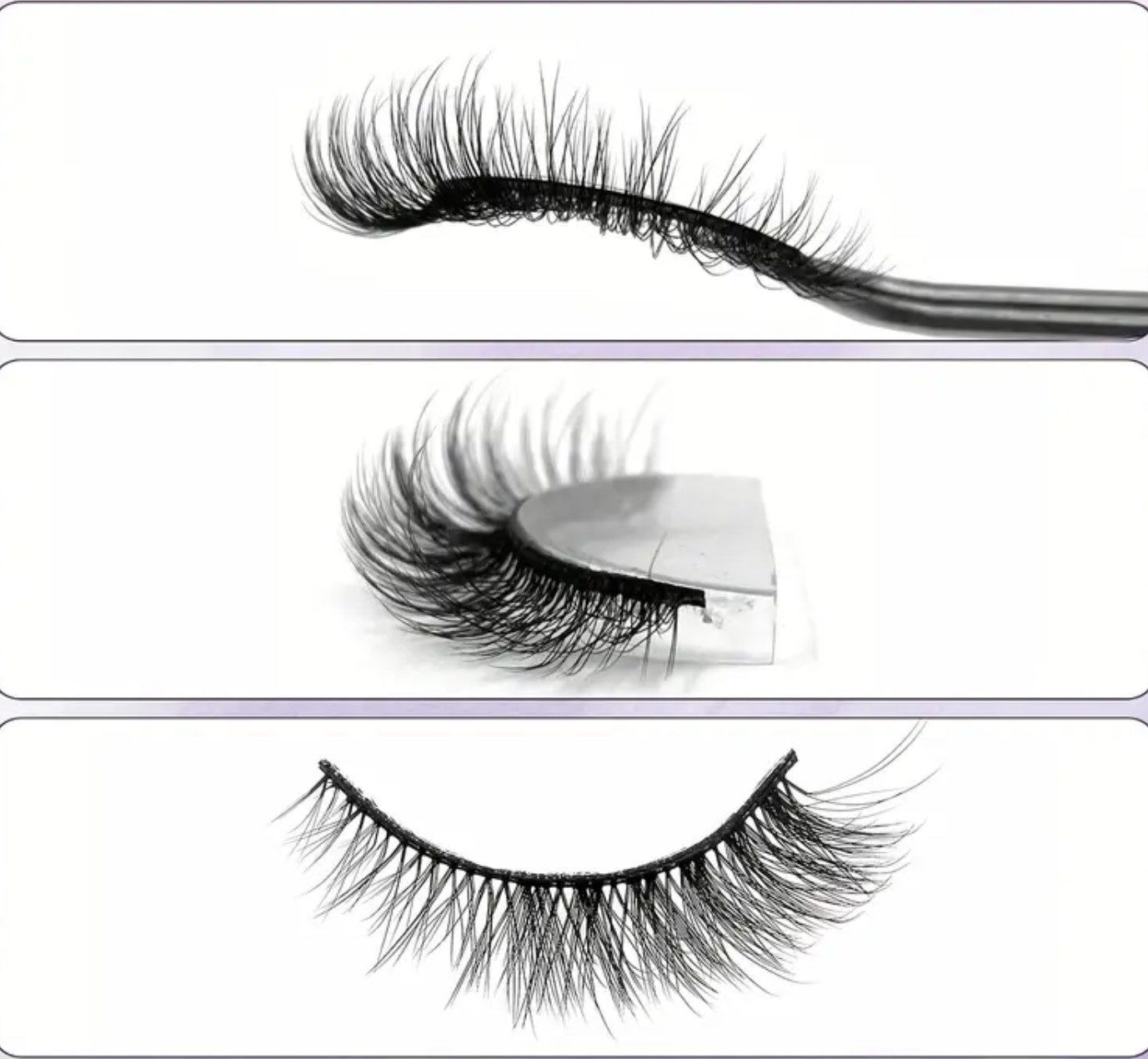 BM02: Fluffy Full Strip False Lashes 5 Pairs