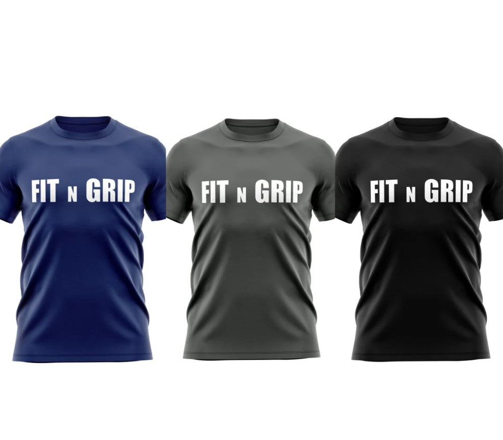 Triple Comfort: Set of 3 Fit 'n' Grip Tees