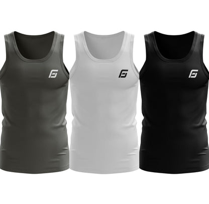 Premium stylish Tanktops: Set of 3 for Men