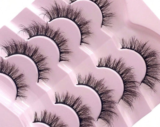 BM03: Volumized Full Strip False Lashes 5 Pairs