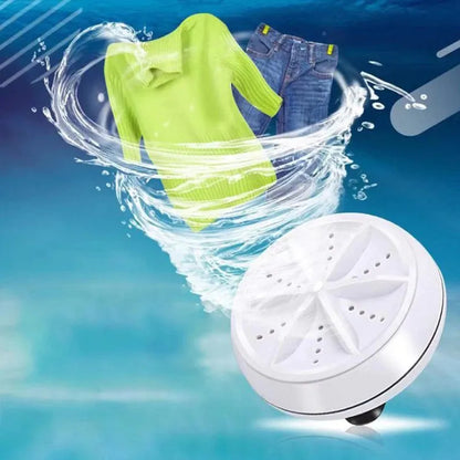 Twist & Wash: The Ultimate 3-in-1 Mini Portable Washing Machine & Dishwasher