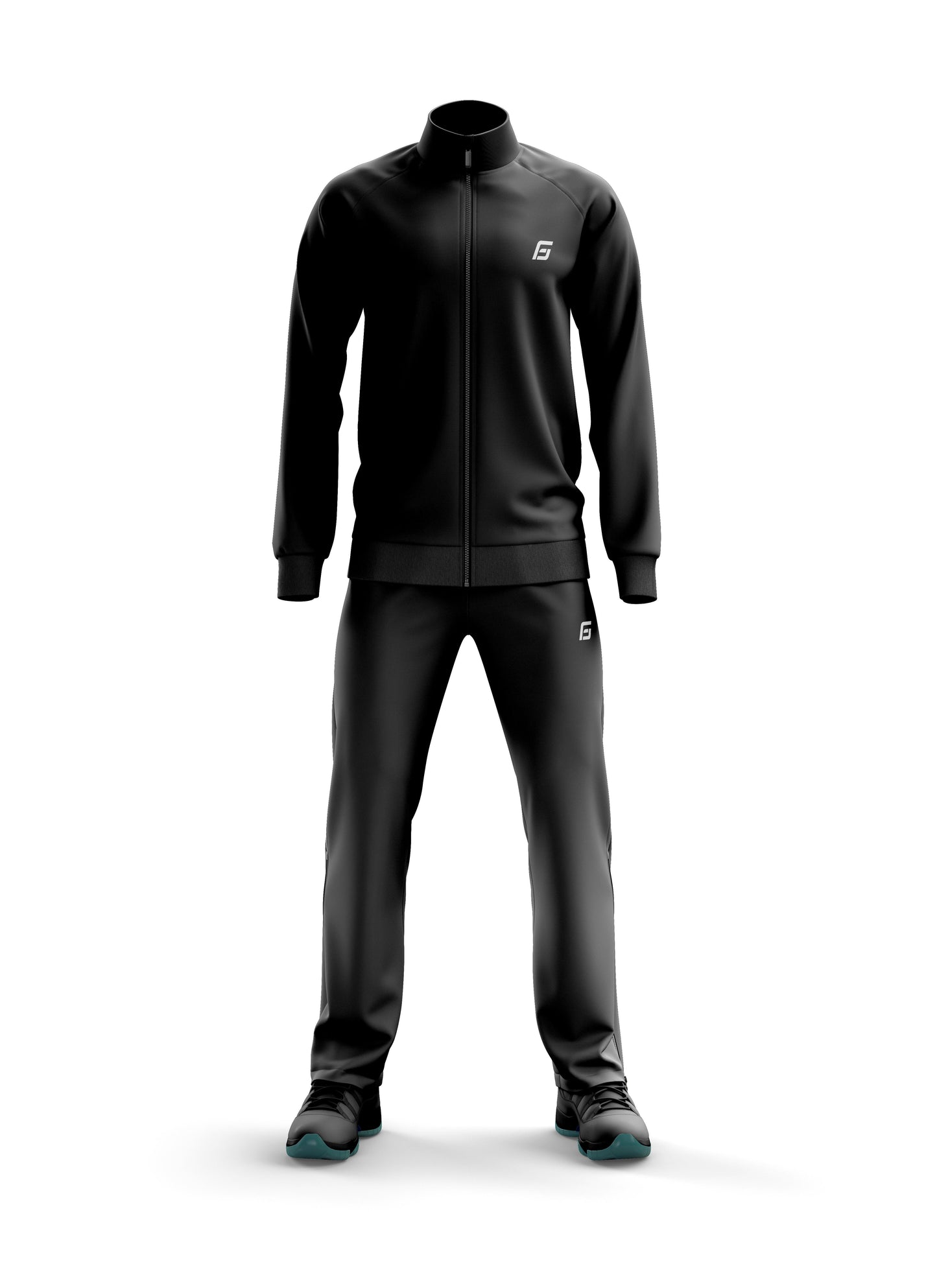 Premium Tracksuit- Black